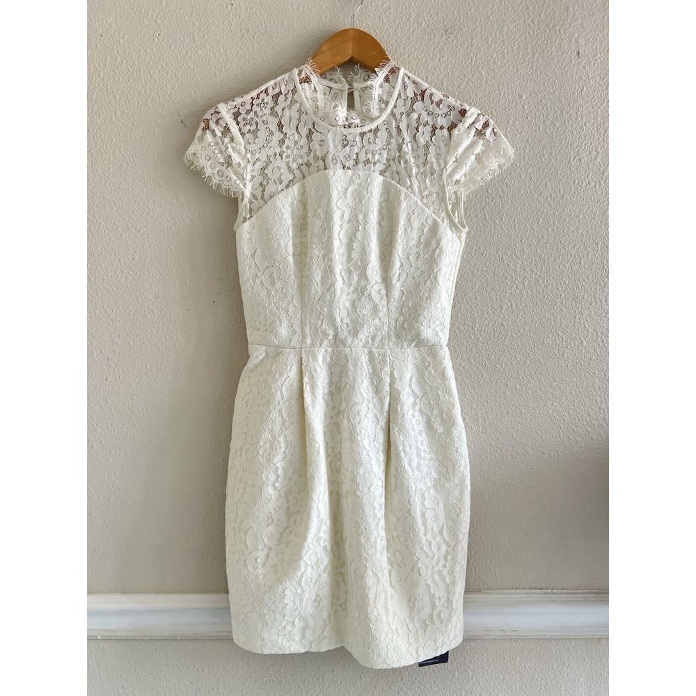 Keepsake The Label Run The World Dress XS NWT Lace Ivory Wedding Feminine Boho